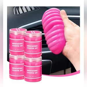 4 Pack Car Cleaning Gels Auto Detailing Tools Cleaning Putty CarInterior